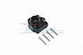 GPM Black Aluminium Front/Rear Gearbox Cover CP012A-BK