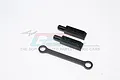 GPM Black Aluminium Rear Body Posts 2Pcs ERV201R-BK