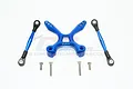 GPM Blue Aluminium Rear Tie Rods w/ Stabiliser Pcs GT049R-B
