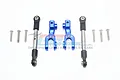 GPM Blue Aluminium Front Sway Bar Arms w/ Stainless Steel Turnbuckles 4Pcs UDR312FS-B