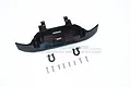 GPM Black Aluminium Servo Forward Front Bumper w/ D-Rings TRX6330F-BK