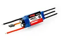 Surpass Hobby 60A V2 programmable brushless ESC with blue heat shrink, black and red power wires, and a three-pin receiver connector.