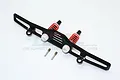 GPM Black Aluminium Front Bumper w/ Springs & D-Rings TRX4330F-BK