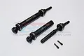 GPM Black Steel Front & Rear CVD Drive Shaft 2Pcs SERV245CV-BK