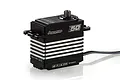 Power HD T50-BHV brushless metal geared standard servo in black and silver, showing branding and model number on a white background.