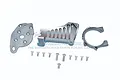 GPM Grey Silver Aluminium Motor Mount 3Pcs TXMS018-GS