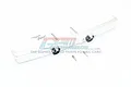 GPM Silver Aluminium Front Bumper w/ D-Rings Set TRX4330FF-S