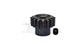 GPM High Carbon Steel 15T 1Mod Pinion Gear SCX6015TS-BK