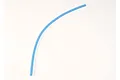 A single length of flexible blue fuel tubing for RC nitro engines against a plain white background.