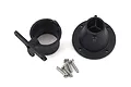 Pro Boat 9 inch Sprintjet jet nozzle set including two black plastic nozzle components and four small silver metal screws.