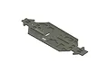 ARRMA Black Aluminium SWB Main Chassis ARA320646