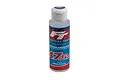 A bottle of Factory Team 47.5w silicone shock oil, 118ml, with a white flip-top cap against a white background.