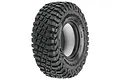 A single Pro-Line 1.9 inch BFGoodrich Mud-Terrain T/A KM3 rock crawler tyre featuring a detailed tread pattern and embossed sidewall branding.