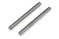 Two HPI Racing 6x63mm suspension arm pins for RC vehicles, shown side-by-side on a white background.