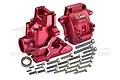 GPM Red Aluminium Front or Rear Gearbox Case SLE012-R