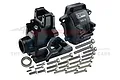 GPM Black Aluminium Front or Rear Gearbox Case SLE012-BK