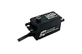 Savox SB-2267SG low profile digital brushless servo with black casing and metal output gear.