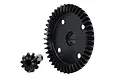 Traxxas Sledge Front/Rear Machined Ring Gear w/ Pinion Set 9579R