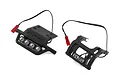 Traxxas RC light kit featuring front and rear bumpers with integrated LED lights and wiring harnesses.