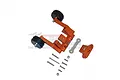 GPM Orange Aluminium Adjustable Wheelie Bar w/ Hardware HS040R-OR