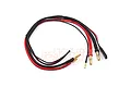 Yeah Racing 3 in 1 33cm Charger Cable w/ Receiver Plug WPT-0115