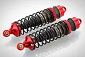 Rovan 5IVE-T Complete Orange Aluminium Rear Shocks 2Pcs 87004A