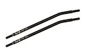 Two Element RC high clearance steel suspension linkages with threaded ends, marked with FT and 127 HC.