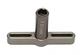 A gunmetal grey Factory Team 7mm T-handle nut driver tool against a white background.