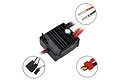Reedy Power SC480X 80A brushed crawler ESC showing the main unit with heatsink, capacitor, and various connector types in circular insets.