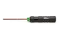 Factory Team 2.5mm hex driver with a black handle and green collar on a white background.