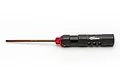 Factory Team 3.0mm hex driver with a black handle and red collar on a white background.