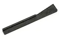 A black plastic Factory Team droop gauge tool with numbered measurement increments from 0 to 8.