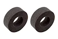 Two grey foam tyre inserts for 1.9 inch RC wheels, shown against a white background.