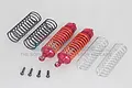 GPM Red Aluminium 102mm Rear Adjustable Shocks 2Pcs SLA102R-R-OR