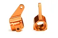 Traxxas Orange Aluminium Steering Hubs 2Pcs w/ Ball Bearings 3636T