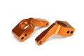 Traxxas Orange Aluminium Rear Hubs 2Pcs w/ Rubber Shielded Bearings 3652T