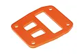 HPI Bullet Flux Orange Aluminium Upper Chassis Plate 101315