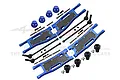 GPM Blue Aluminium Drivetrain & Suspension Upgrade Set SLE55561033-B