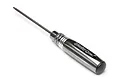 HPI Racing 3mm Pro Series hex driver with a black handle and silver accents, shown against a white background.