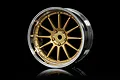 MST 1.9" 21 Off-Set Changeable Silver/Gold Rims 4Pcs 832105GD