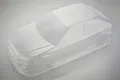 MST 1/10 EK9 Unpainted Body Shell - Clear 720010
