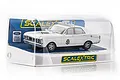 Scalextric 1/32 scale Ford XY Falcon Victorian Police Interceptor slot car in its original clear plastic display case.