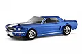 HPI 1/10 1966 Ford Mustang GT Coupe Unpainted Body Shell 104926