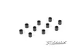 XRAY Silver Aluminium 3x6x6.0MM Shims 10Pcs 303128
