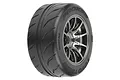 A single Pro-Line 2.9 inch Toyo Proxes R888R belted RC tyre mounted on a gunmetal Spectre rim against a white background.