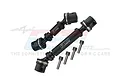 GPM Carbon Steel Front & Rear Driveshafts 2Pcs - Black TRX4M037S-BK