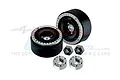 GPM 1.3" Silver Aluminium Beadlock Rims 2Pcs TRX4MZSP1153-S