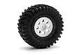 HPI 2.2/3.0" Blitz Mk.8 V2 White/Black Rims 2Pcs 106193
