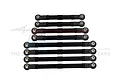 GPM Black Aluminium Turnbuckles 8Pcs TRX4M160-BK-BEBK