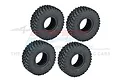 GPM 1.0" High Grip Tires 4Pcs TRX4MZSP24A-BK